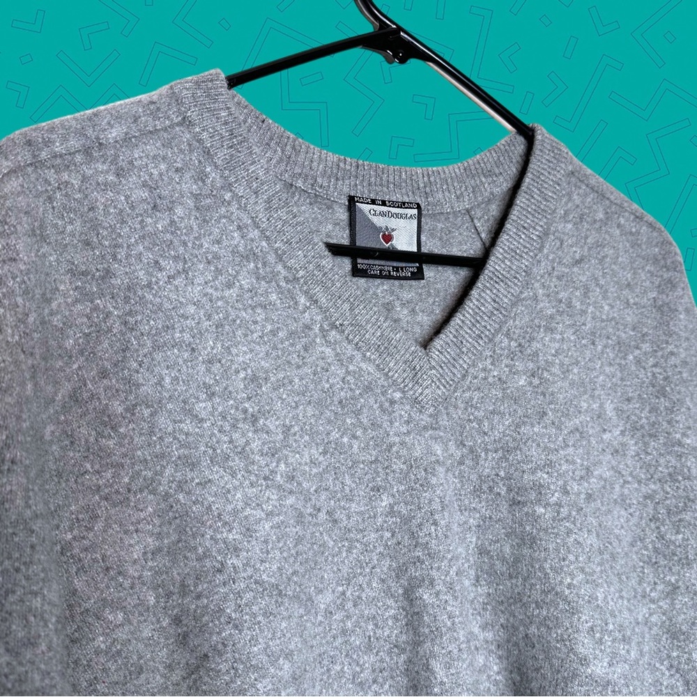 Vintage Clan Douglas‎ Cashmere sweater